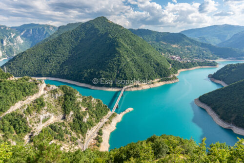 Piva-järvi, Montenegro