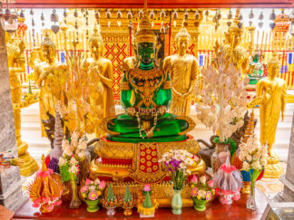 Vihreä buddha, Wat Doi Suthep, Chiang Mai, Thaimaa