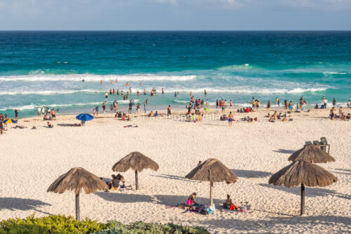 Cancun, Meksiko: Playa Delfines