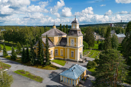 Ylöjärven kirkko, ilmakuva