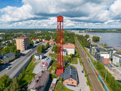 Pispalan haulitorni, Tampere, ilmakuva