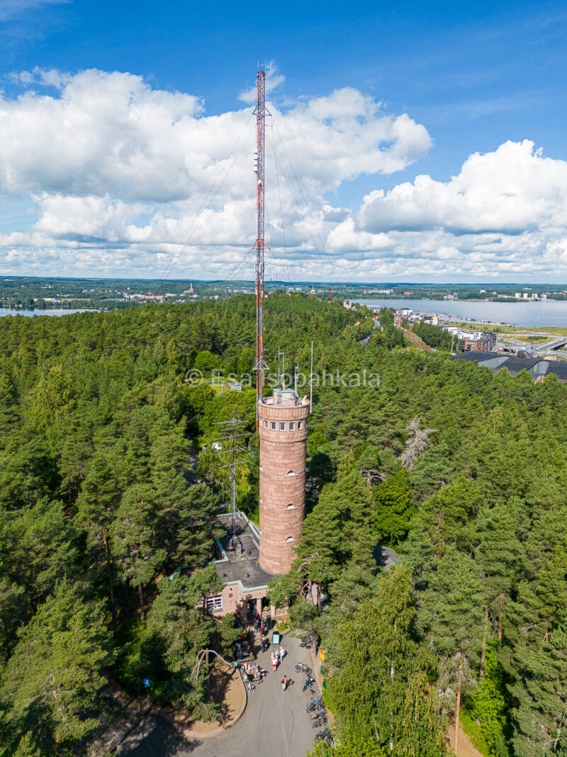Pyynikin näkötorni, Tampere, ilmakuva