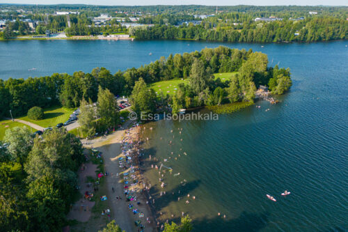 Riihiniemen uimaranta, Kaukajärvi, Tampere