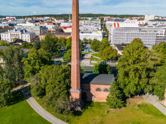 Frenckellin tehtaan savupiippu, Tampere