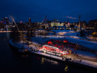 Coca Cola -joulurekka Tampereella