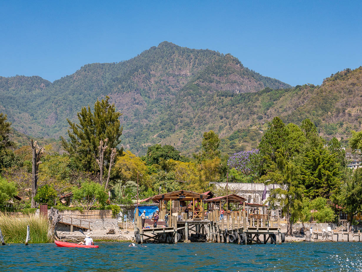 San Marcos La Laguna, Atitlanjärvi, Guatemala