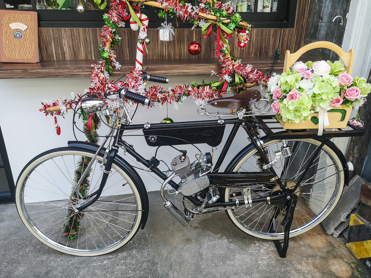 Moottoripolkupyörä, Phuket Townin vanhakakupunki