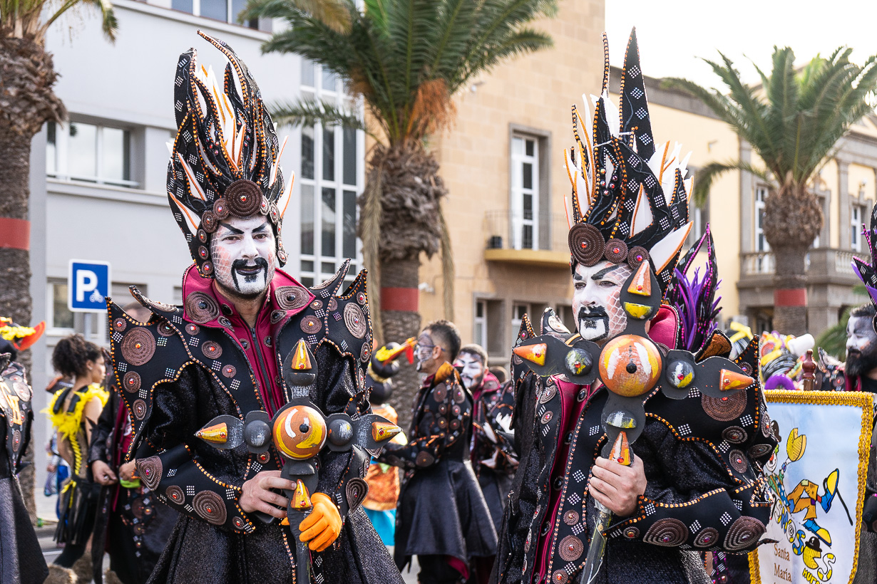 Las Palmasin karnevaalien 2020 suuri kulkue