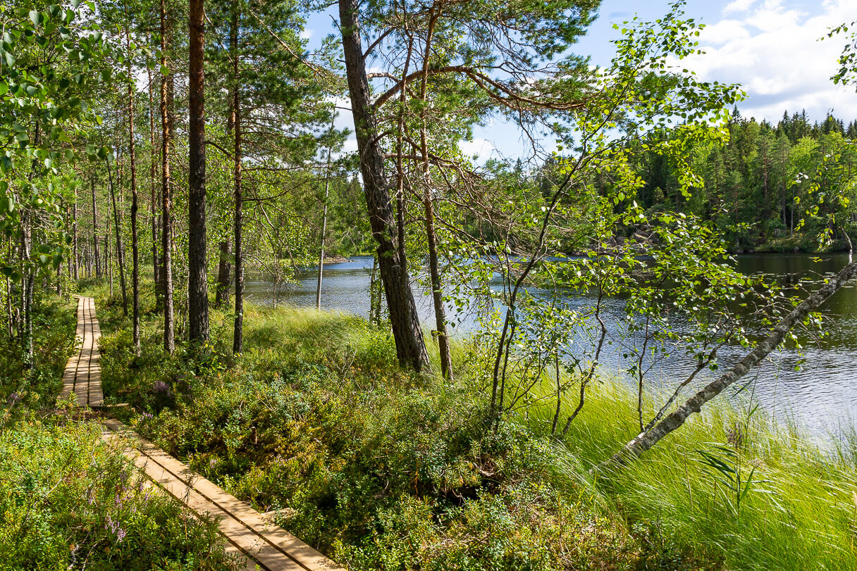 Pitkospuut, Alinen Ritajärvi, Sastamala