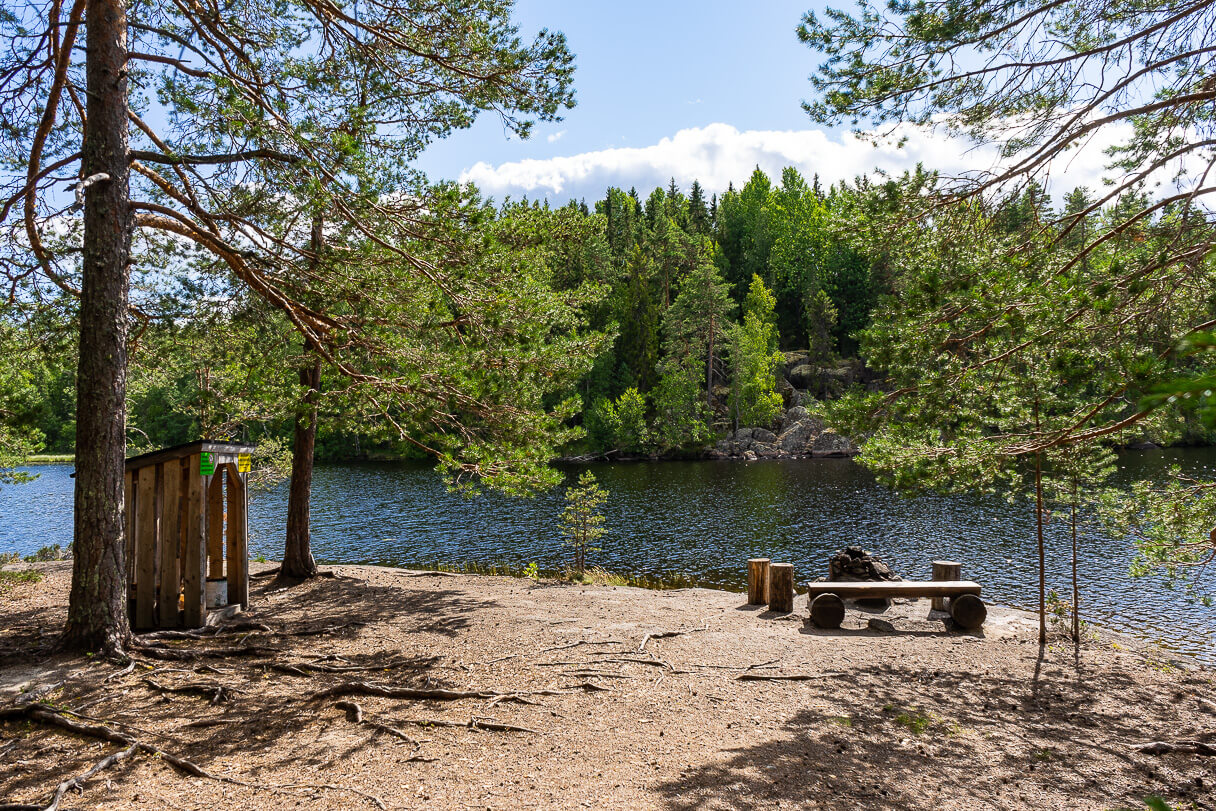 Nuotiopaikka, Alinen Ritajärvi, Sastamala