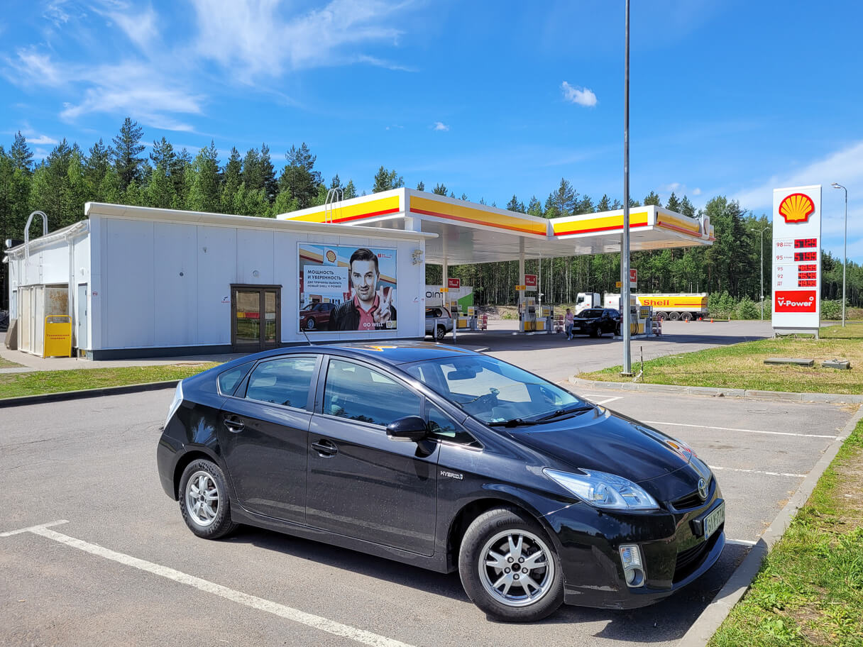 Shell ja Prius, Venäjä