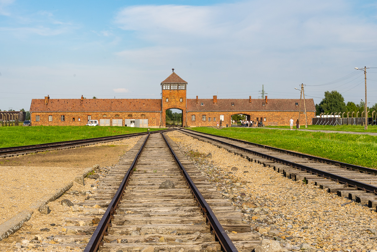 Auschwitz-Birkenaun tuhoamisleiri Puolassa.