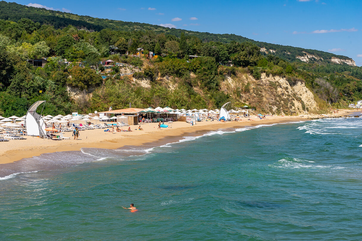 Nirvana Beach, Kultahietikko, Bulgaria