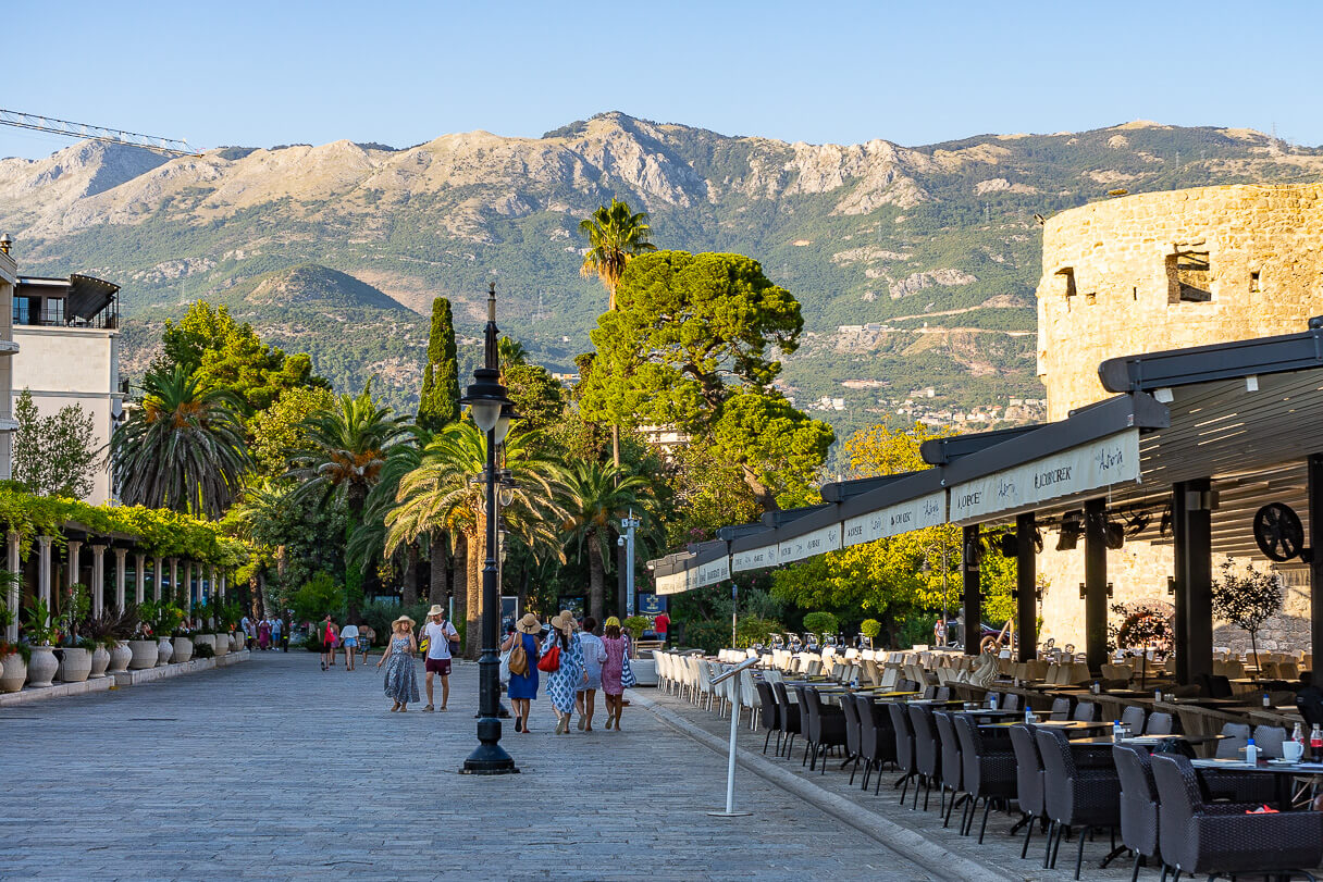 Budvan vanhakaupunki, Montenegro