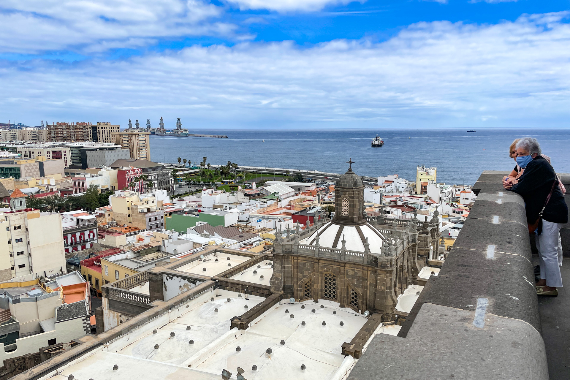 Näkymiä Las Palmasin katedraalin tornista