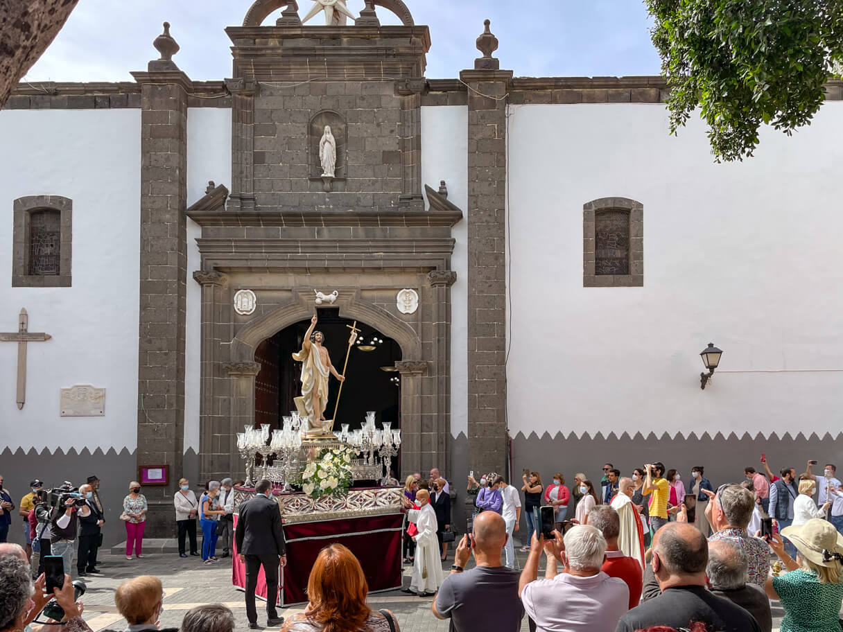 Santo Domingon pääsiäispäivän kulkue, Vegueta, Las Palmas de Gran Canaria