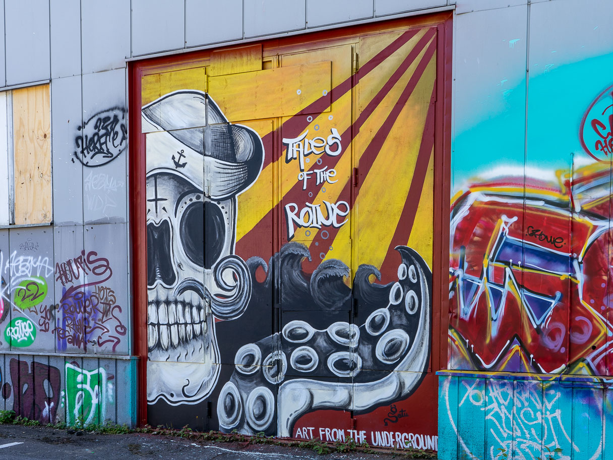 Tales of the Roine -graffiti.