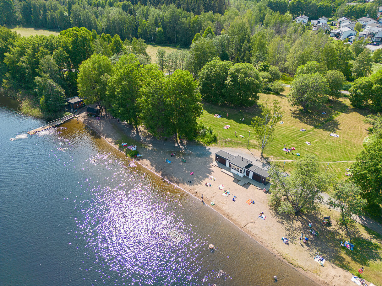 Tampereen Tohlopin uusi uimaranta