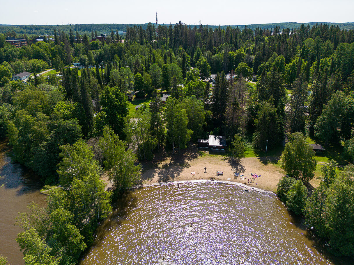 Camping Härmälän uimaranta, Tampere.
