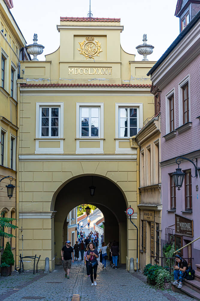 Lublinin linnaan johtava portti