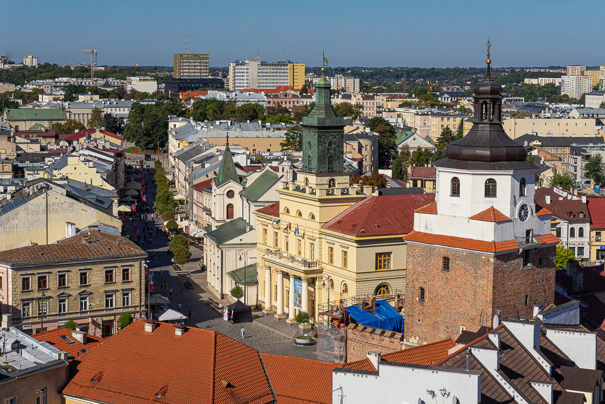 Lublinin kaupungintalo ja Krakovan portti