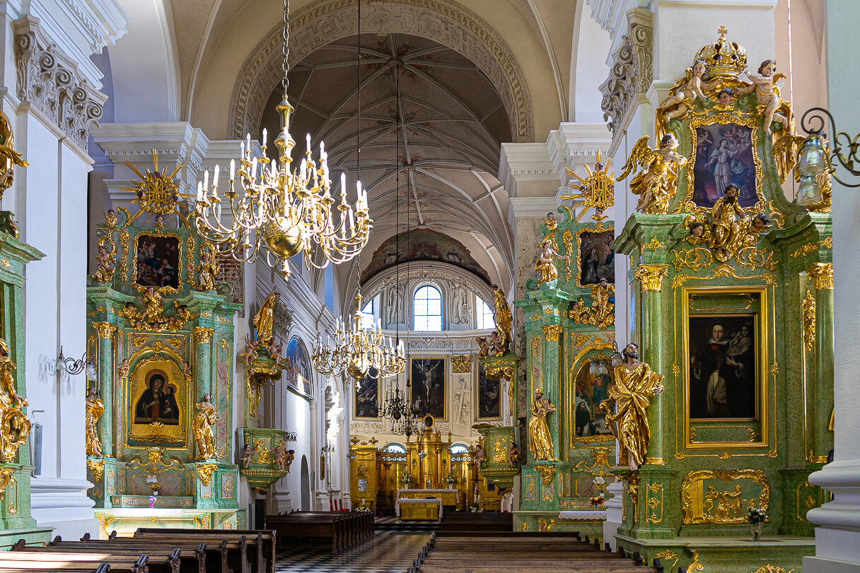Dominikaaniluostarin kirkko, Lublinin vanhakaupunki.