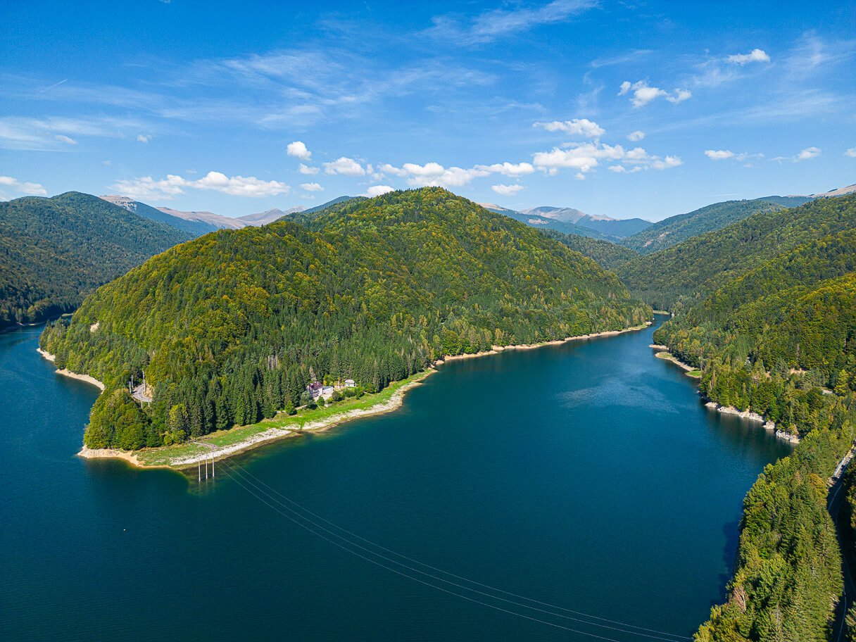 Vidaru-järvi, Transfagarasan, Romania