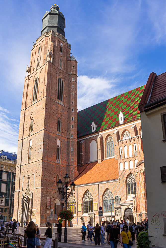 Pyhän Elisabethin kirkko, Wroclaw, Puola